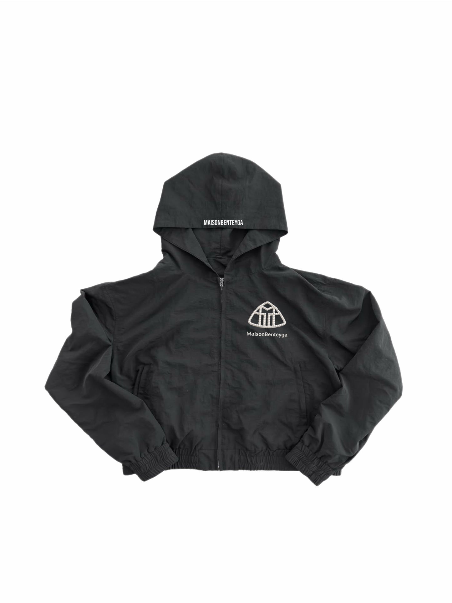 Maison Benteyga Windbreaker ZIP-Up– Black