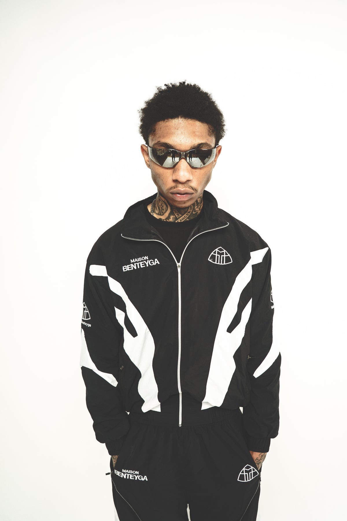 THE ART OF LIVING™ BLACK TRACK JACKET