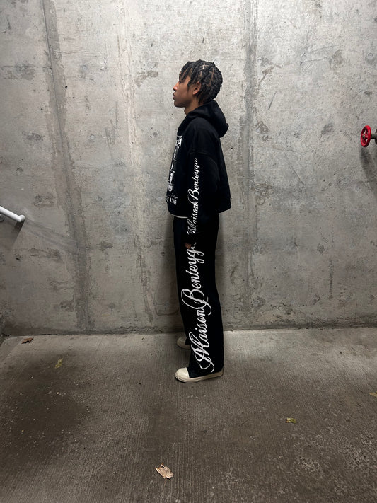 Pink Maison Benteyga Wide-Leg Pants